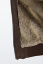 Мужская кожаная куртка из натуральной замши на меху с воротником, отделка овчина 3600068-4